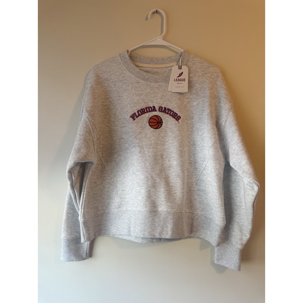Florida‎ Gators Small Women Gray 'League Soft Crop Sweatshirt New